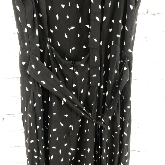 Lulus Fine Print Backless Jumpsuit- Flutter Sleeve - Picture 4 of 6